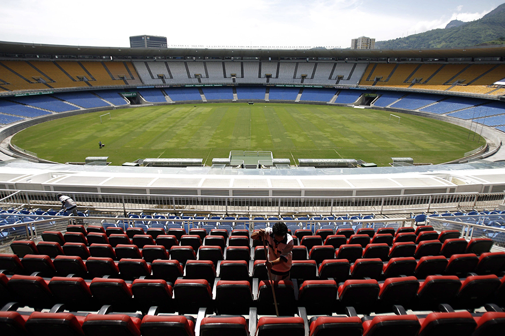 Das Maracanã-Stadion in Rio de Janeiro (Bild: Antonio Lacerda/AFP)