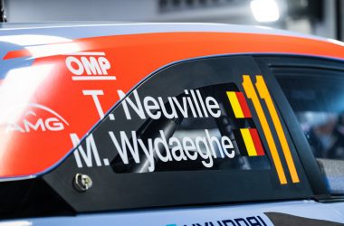 Thierry Neuville ist mit neuem Beifahrer am Start: Martijn Wydaeghe (Bild: Vincent Thuillier/Hyundai Motorsport)