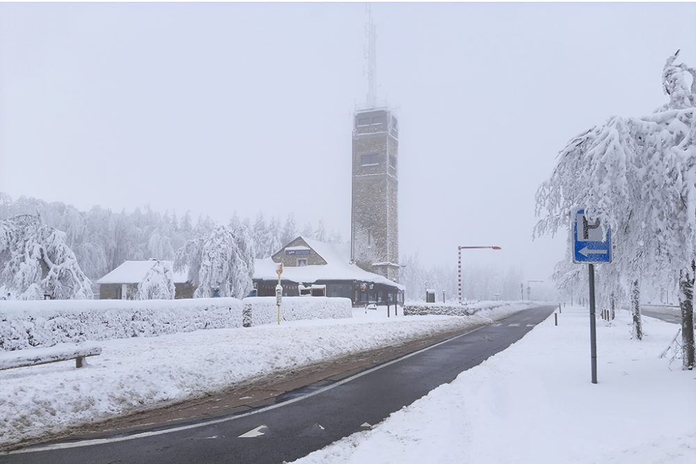 Botrange am zweiten Januar-Wochenende (Bild: Manuel Zimmermann/BRF)