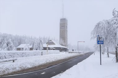 Botrange am zweiten Januar-Wochenende (Bild: Manuel Zimmermann/BRF)