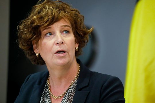 Ministerin Petra De Sutter (Archivbild: Thierry Roge/Belga)