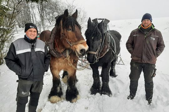 Stefan Rauw und Sascha Tangeten (Bild: Christophe Ramjoie/BRF)