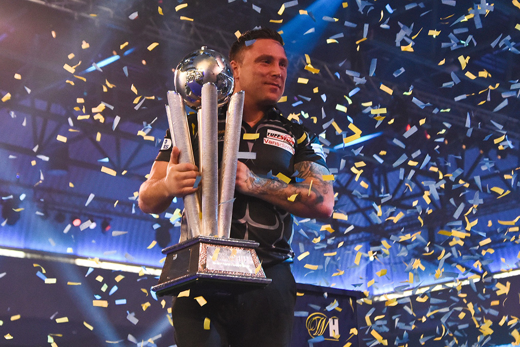 Gerwyn Price ist neuer Darts-Weltmeister (Bild: Christopher Dean/PDC)