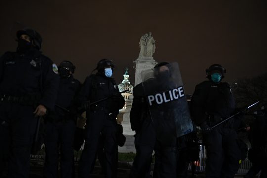 Polizeieinsatz am Kapitol in Washington