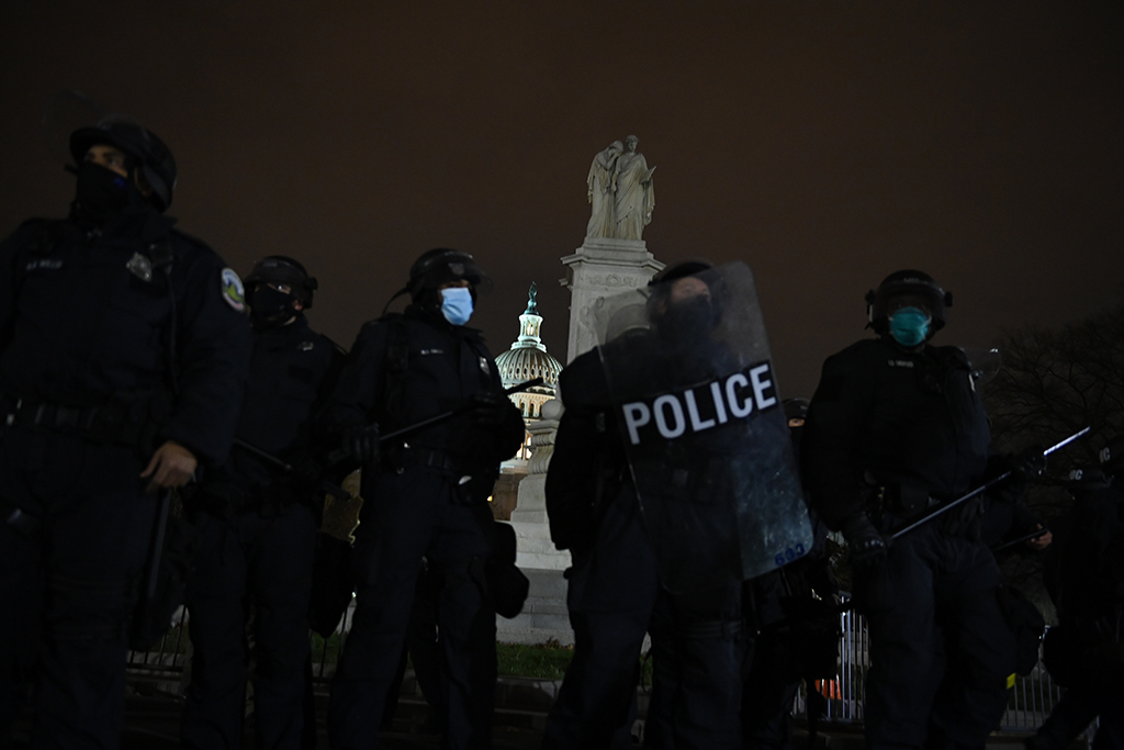 Polizeieinsatz am Kapitol in Washington