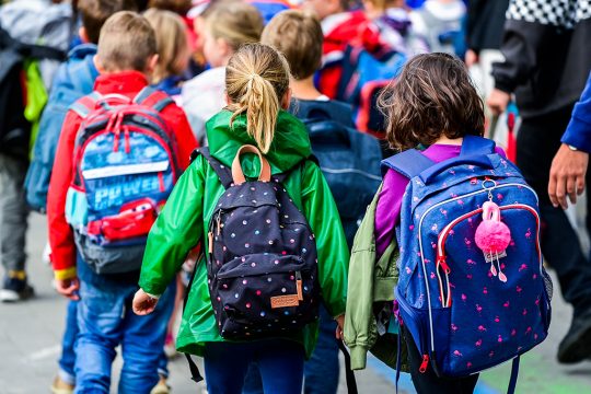 Schulkinder (Bild: Laurie Dieffembacq/Belga)