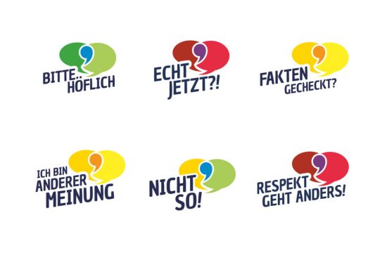 Speak Up: Kampagne für den zivilisierten Umgang mit Sozialen Netzwerken (Bild: IDP)