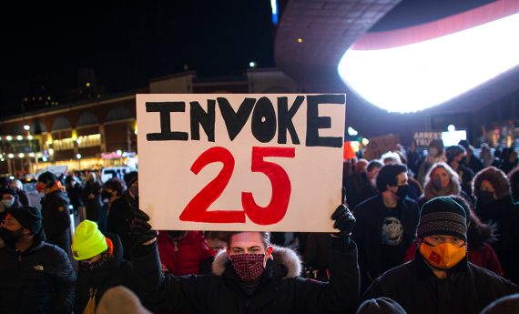 Proteste gegen Trump - Forderung nach Absetzung