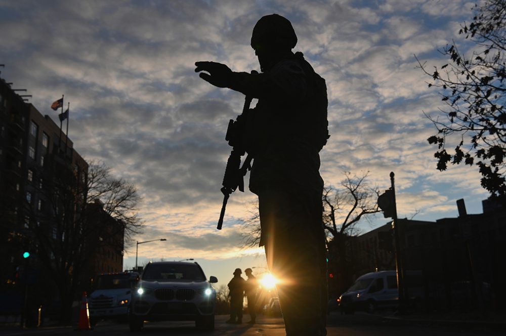 National Guard patroulliert in Washington