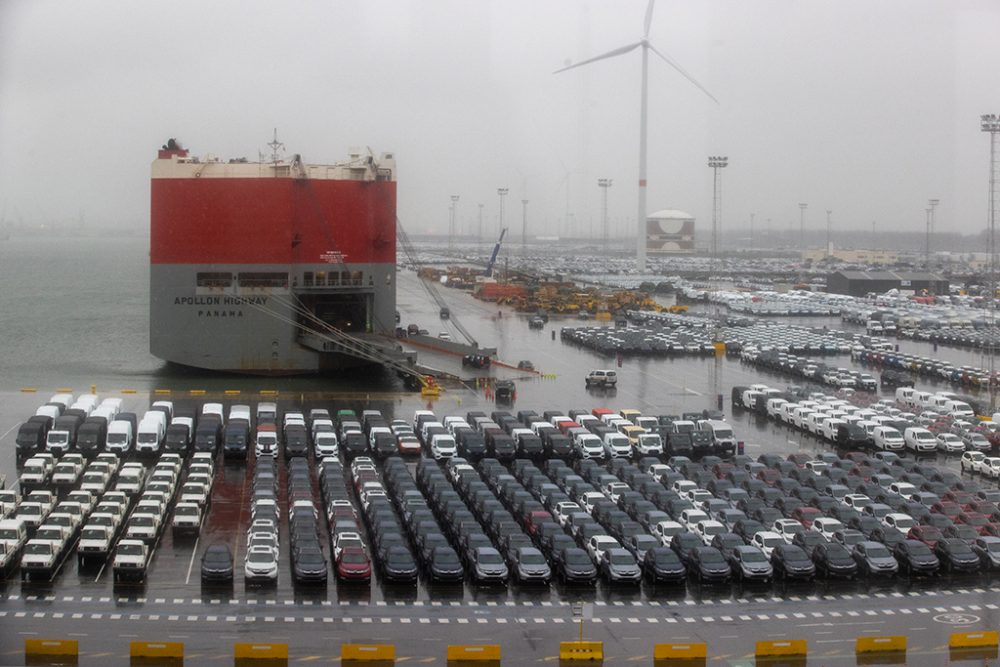 Hafen von Zeebrugge (Bild: Kurt Desplenter/Belga)