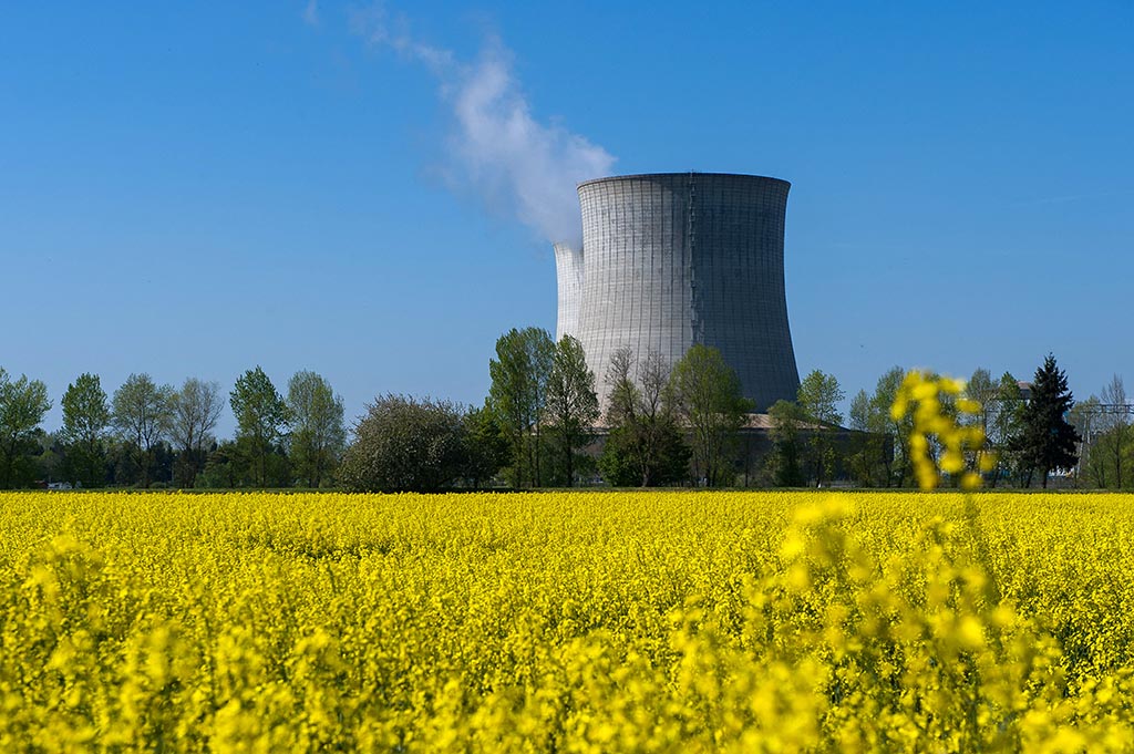 Atomkraftwerk in Saint-Laurent-Nouan (Bild: Guillaume Souvant/AFP)