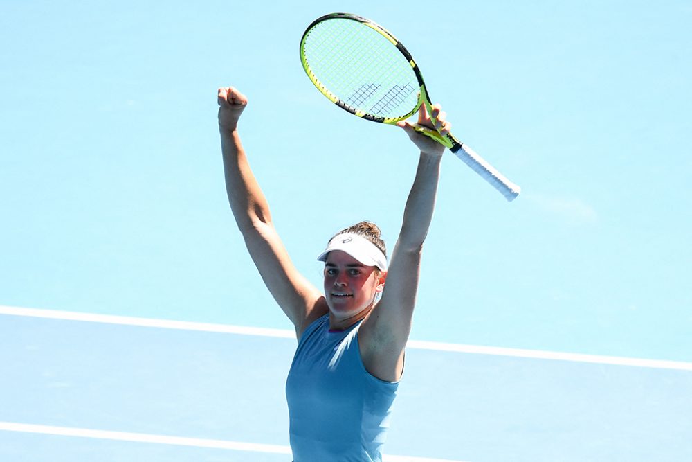 Jennifer Brady schafft es ins Halbfinale (Bild: William West/AFP)