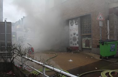 Eupen: Brand in der Hostert (Bild: Sarah Dederichs/BRF)