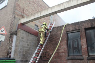 Eupen: Brand in der Hostert (Bild: Sarah Dederichs/BRF)