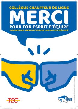 Busfahrer sagen Danke Illustration: FBAA)