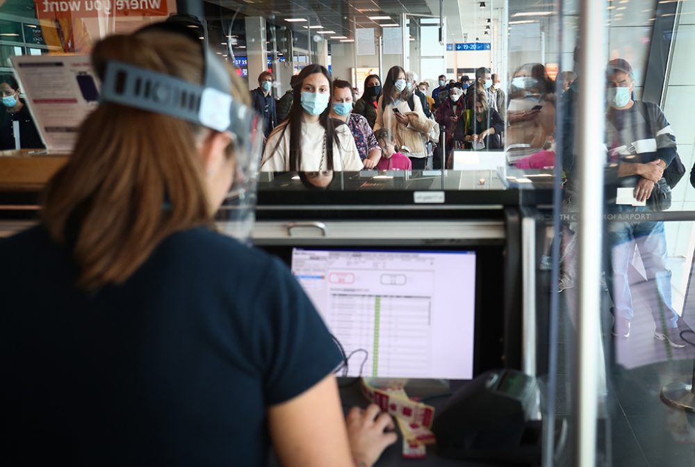 Am Flughafen von Chaleroi (Archivbild: Virginie Lefour/Belga)