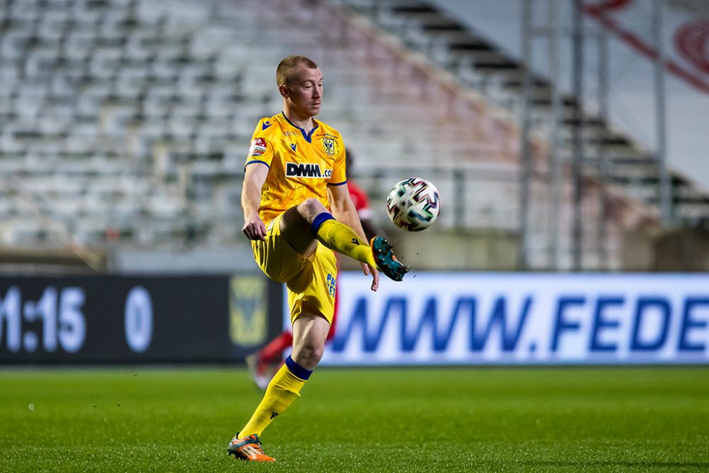 Zum Team von Sint-Truiden gehört seit Anfang des Jahres auch der Ameler Fußballprofi Christian Brüls (Bild: Kristof Van Accom/Belga)