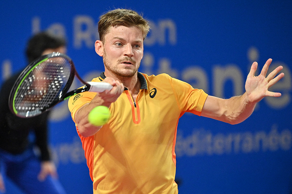 David Goffin gewinnt sein Halbfinale gegen Egor Gerasimov (Bild: Pascal Guyot/AFP)