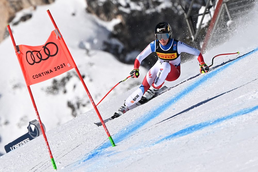 Lara Gut-Behrami gewinnt WM-Gold im Super-G (Bild: François-Xavier Marit/AFP)