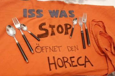 Paket-Aktion des Horeca-Sektors (Bild: Thorsten Maraite)