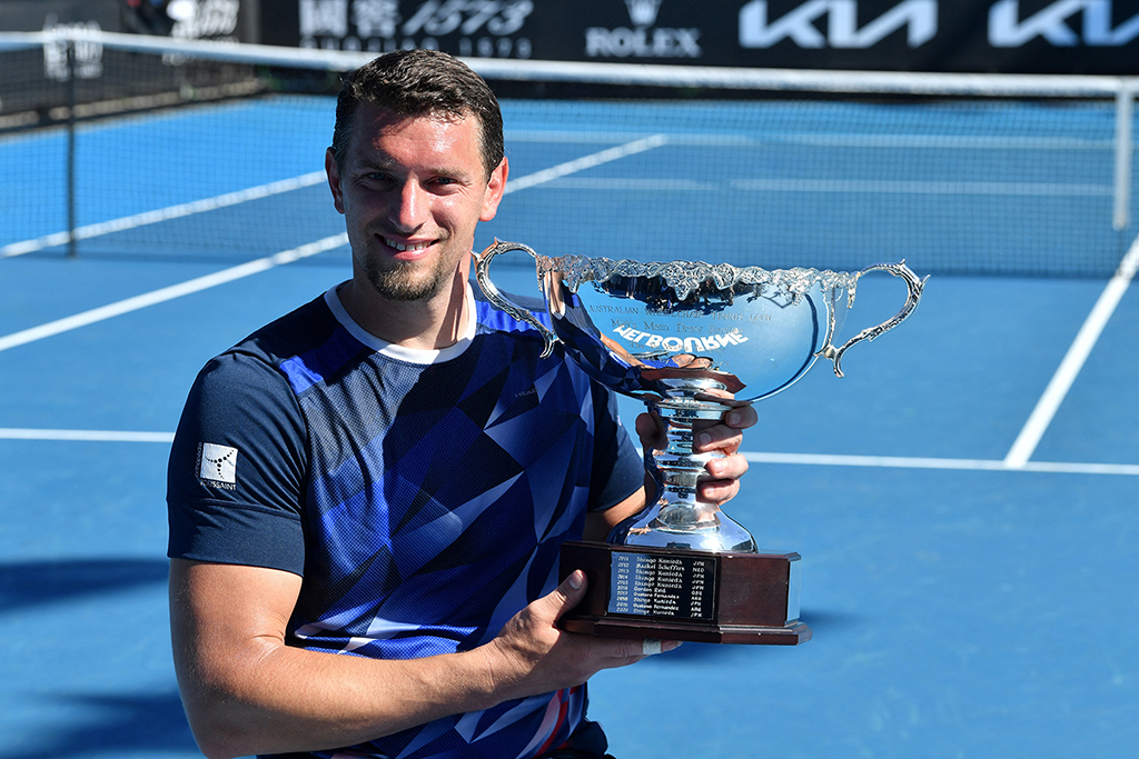 Joachim Gerard ist Sieger der Australian Open (Bild: Paul Crock/AFP)