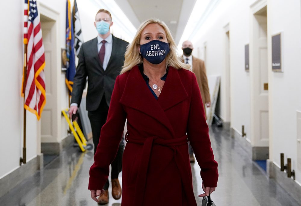 Marjorie Taylor Greene (Bild: Alex Edelman/AFP)