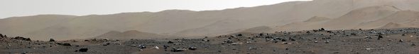 Rover "Perseverance" schickt hochaufgelöstes Panorama-Bild vom Mars (Bild: Handout/Nasa/JPL Caltech/MSSS/ASU/AFP)