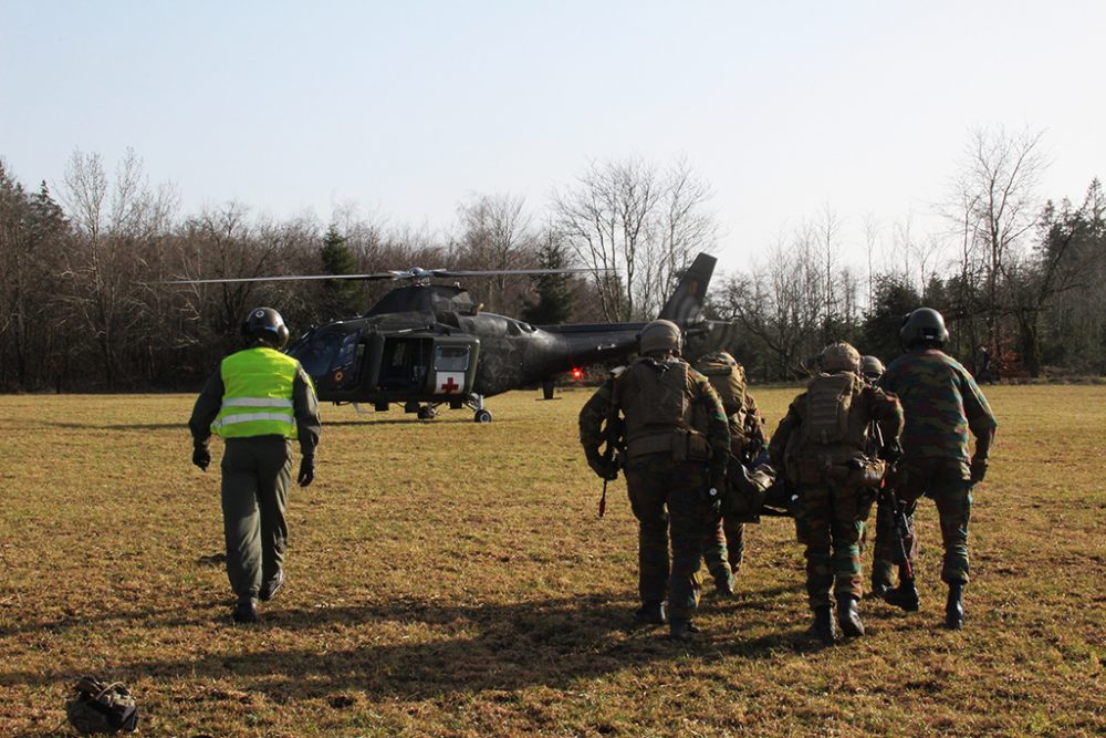 Militärübung in Honsfeld (Bild: Andreas Lejeune/BRF)