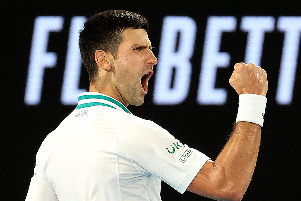 Djokovic hat das Finale der Australian Open gewonnen (Bild: David Gray/AFP)