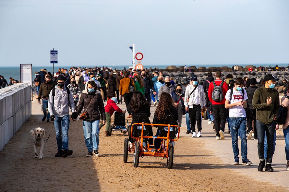 In Ostende war am Samstag einiges los (Bild: Kurt Desplenter/Belga)