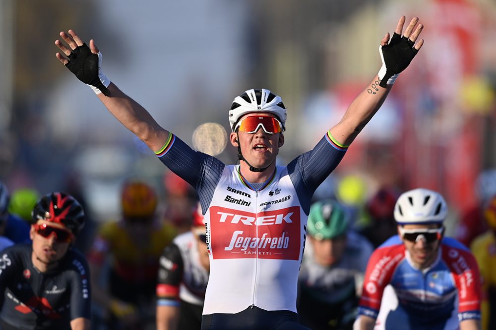 Mads Pedersen gewinnt Kuurne-Brüssel-Kuurne