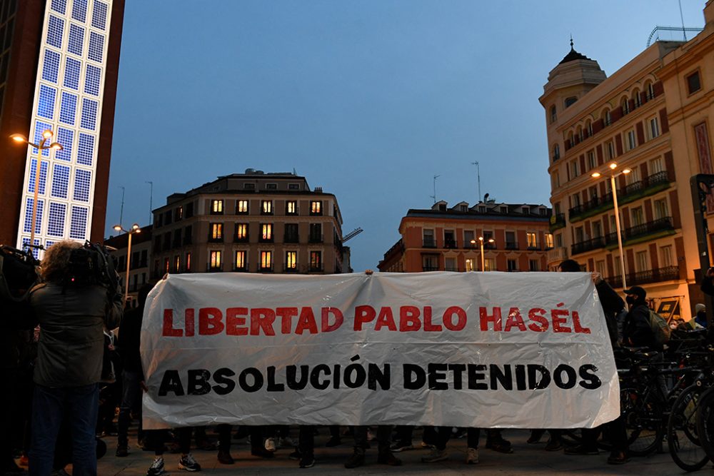 Demonstration am Samstag in Madrid (Bild: Pierre-Philippe Marcou/AFP)