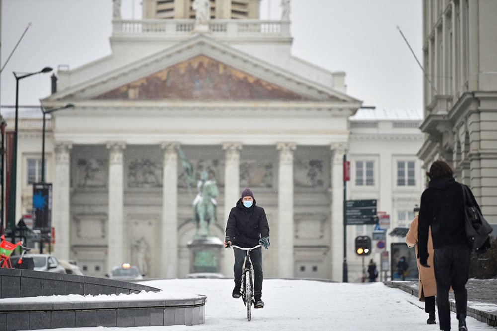 Winter in Brüssel (Bild: John Thys/AFP)