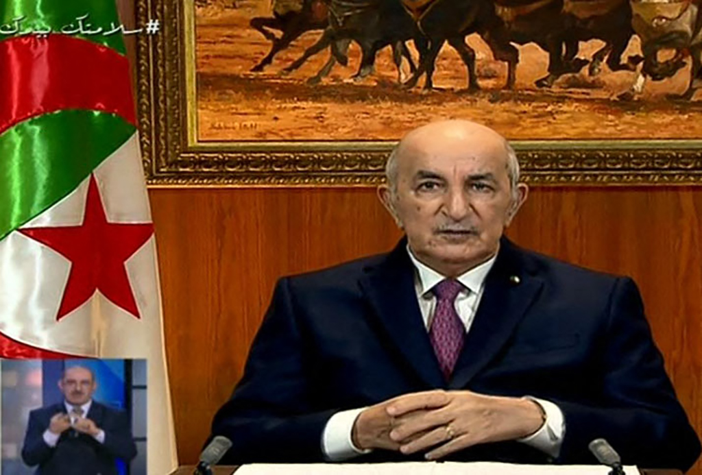 Algeriens Präsident Abdelmadjid Tebboune