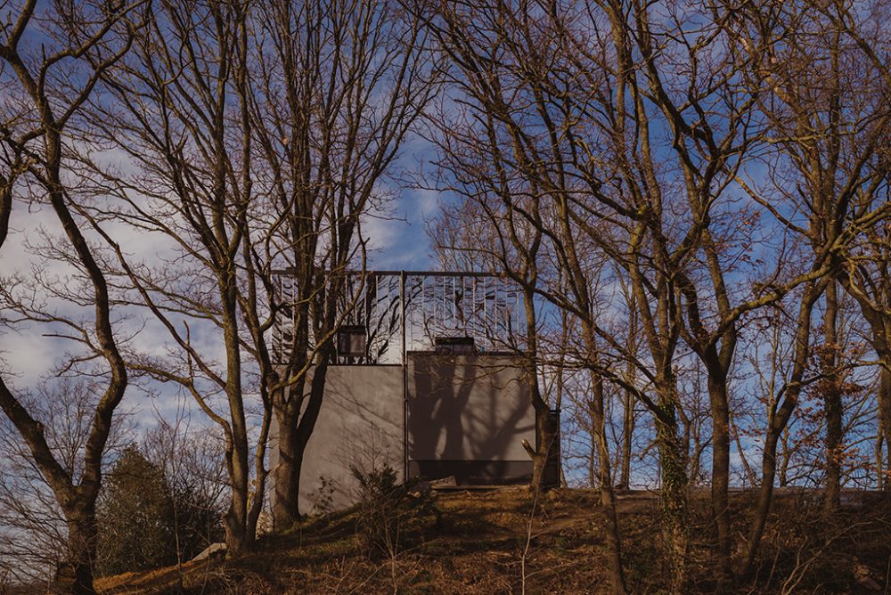 Aus dem Wasserturm von Montzen wird eine Ferienwohnung (Bild: Aléna Deckers)