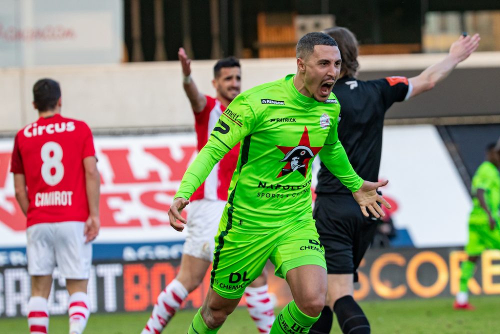 Gianni Bruno brauchte drei Minuten um die Partie zu drehen (Bild: Kurt Desplenter/Belga)