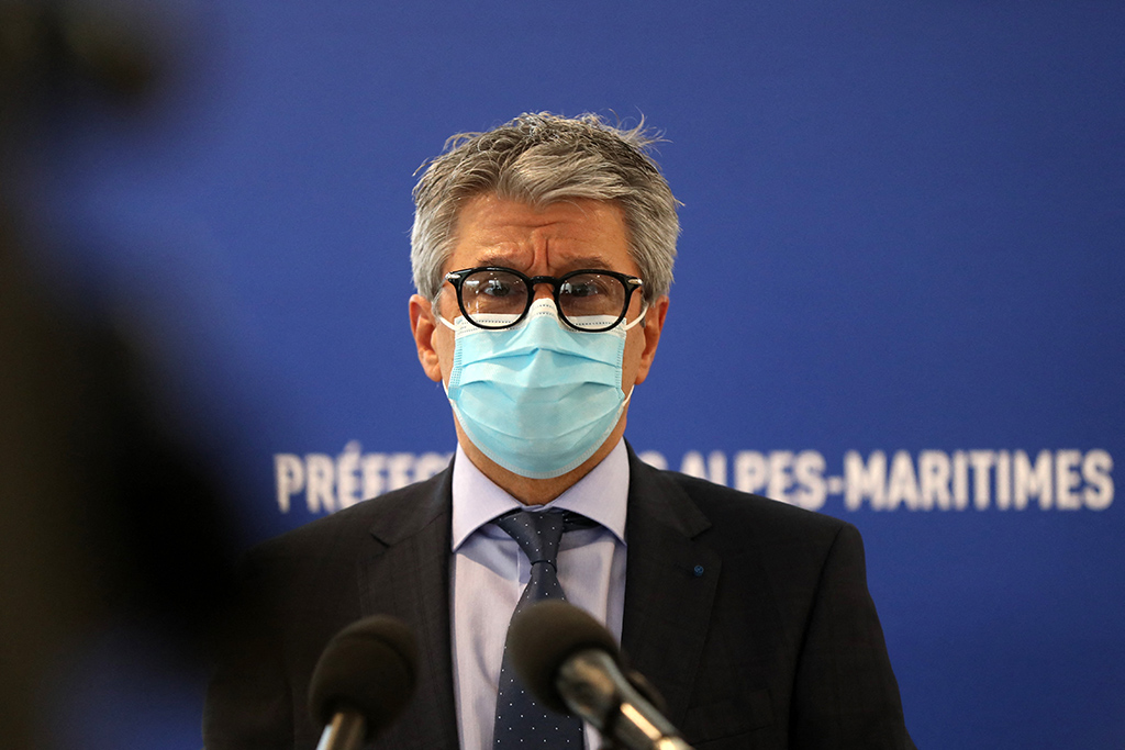 Bernard Gonzalez, Präfekt des Départements Alpes-Maritimes (Bild: Valeryc Hache/AFP)