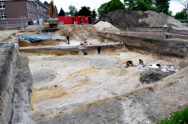 Ausgrabungen am Beukenbergweg in Tongeren (Bild: Erfgoed Vlaanderen)