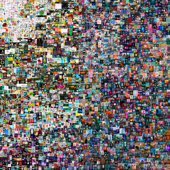"Everydays" des amerikanischen Künstlers Beeple (Bild: Auktionshaus Christie's/AFP)