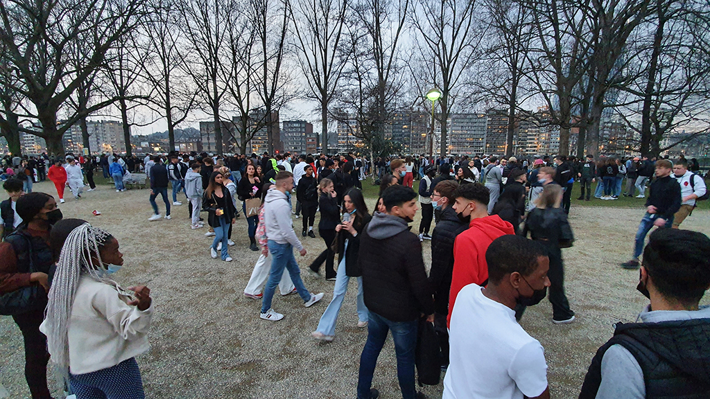 Lütticher Parc de la Boverie ist gesperrt (Bild: Laurent Cavenati/Belga)