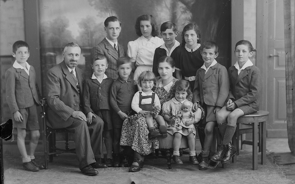 Familie Franken-Lindner (Bild: Staatsarchiv Eupen/Fotosammlung Franken)