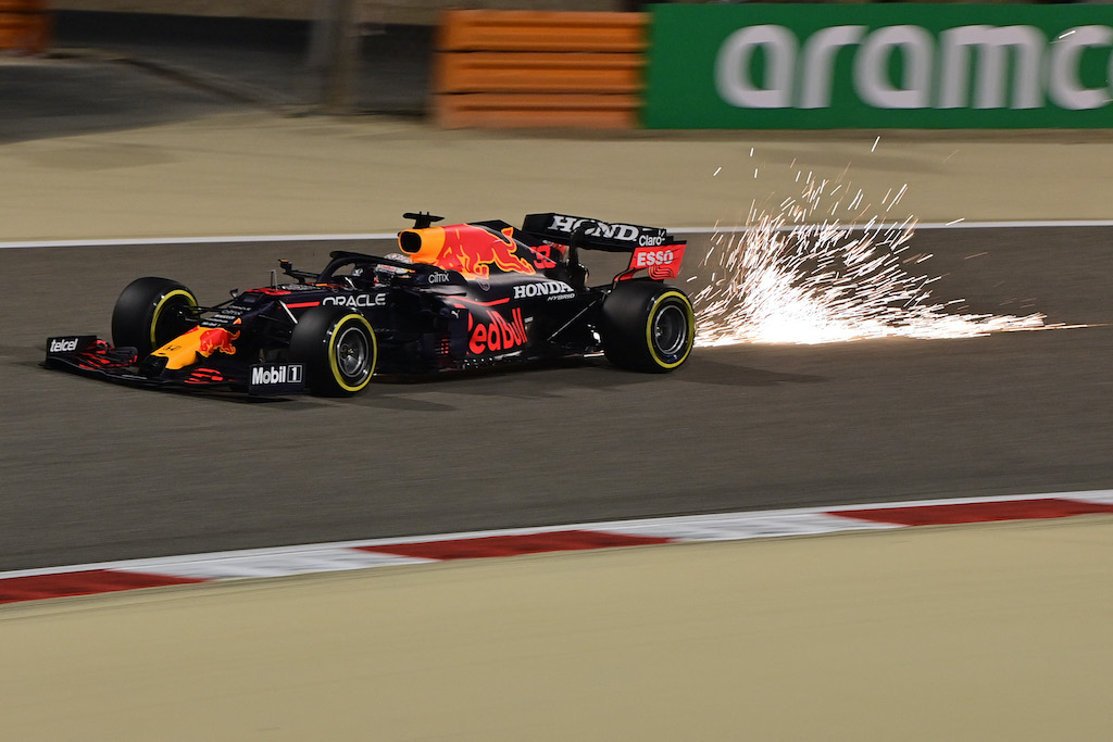 Max Verstappen sichert sich in Bahrain die Pole(Bild: Andrej Isakovic/AFP)