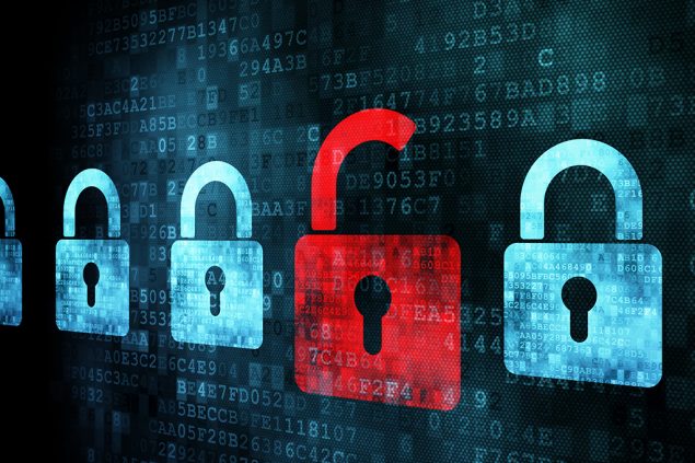 Cyberkriminalität - das Werk von Hackern