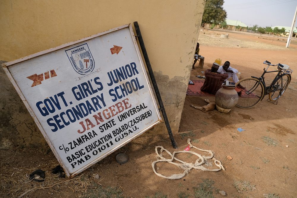 Die Mädchen der Schule in Jangebe/Zamfara sind wieder frei (Bild: Kola Sulaimon/AFP)