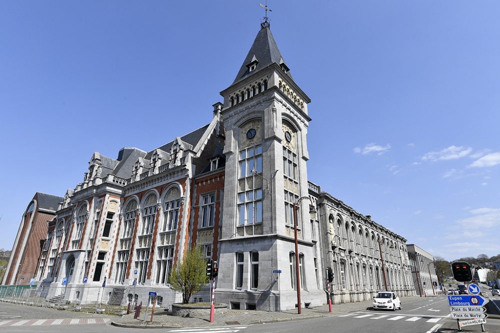 Der Justizpalast in Verviers