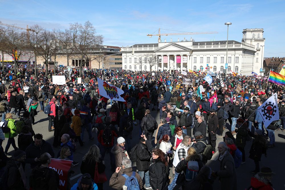 Querdenken-Demo in Kassel (Bild: Armando Babani/AFP)