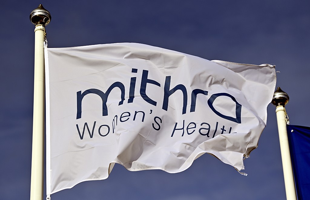 Flagge der Lütticher Firma Mithra (Archivbild: Eric Lalmand/Belga)