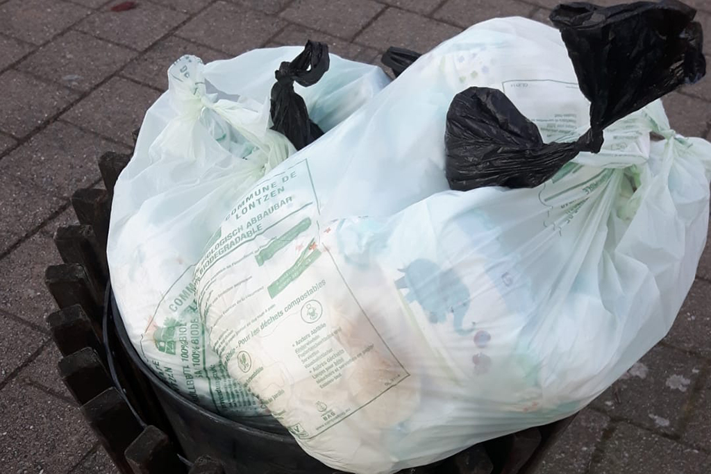 Müllsack der Gemeinde Lontzen (Bild: Union Lontzen)