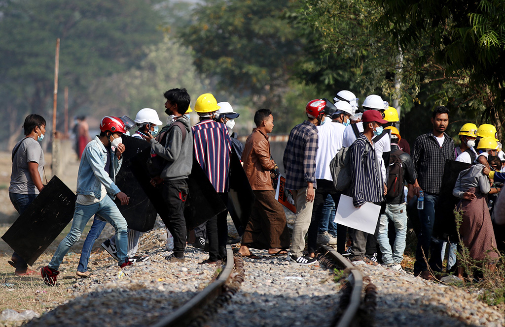 Myanmar: Proteste gegen die Militärregierung