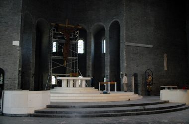 Renovierung: Arbeiten in der St.Vither Kirche gehen voran (Bild: Michaela Brück/BRF)